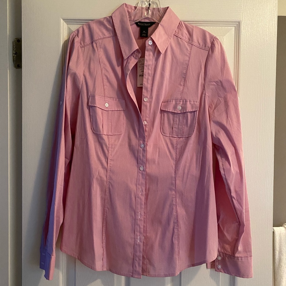 NWT White House Black Market Button Up Shirt